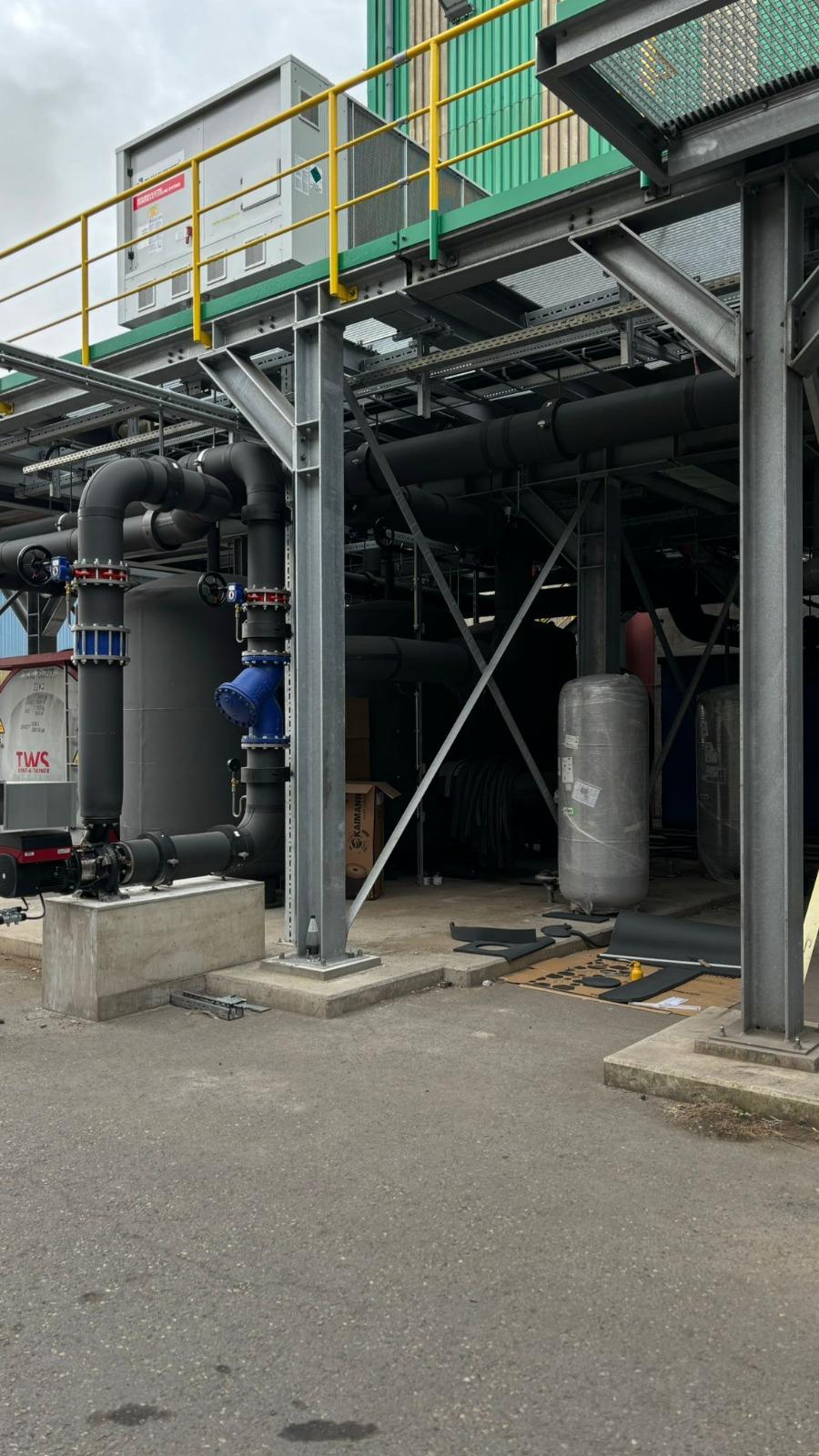 Průmyslové potrubí a konstrukce